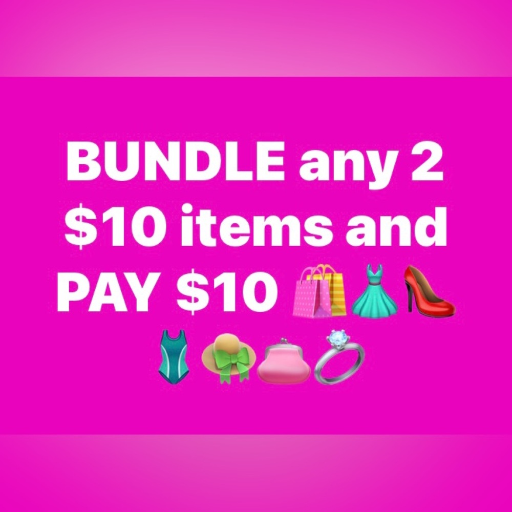 SALE ..PICK any Two $10 items only PAY  $10🛍🛍🛍🛍